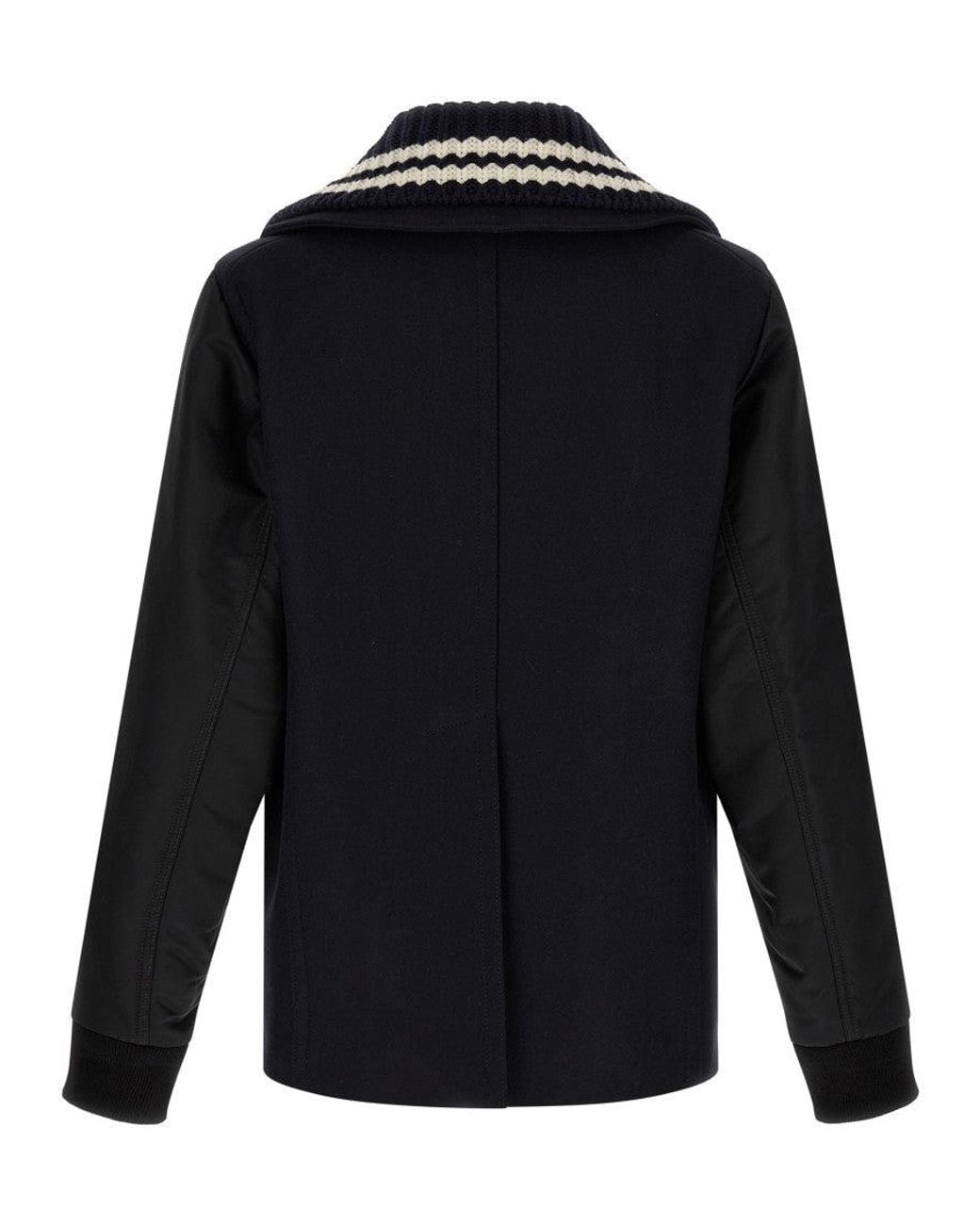 DSquared² Blue Double Breasted Coat for men