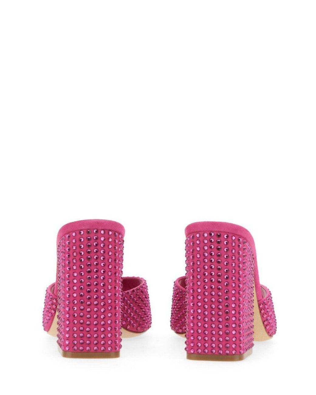 Paris Texas Pink Fuchsia Slip On Heels