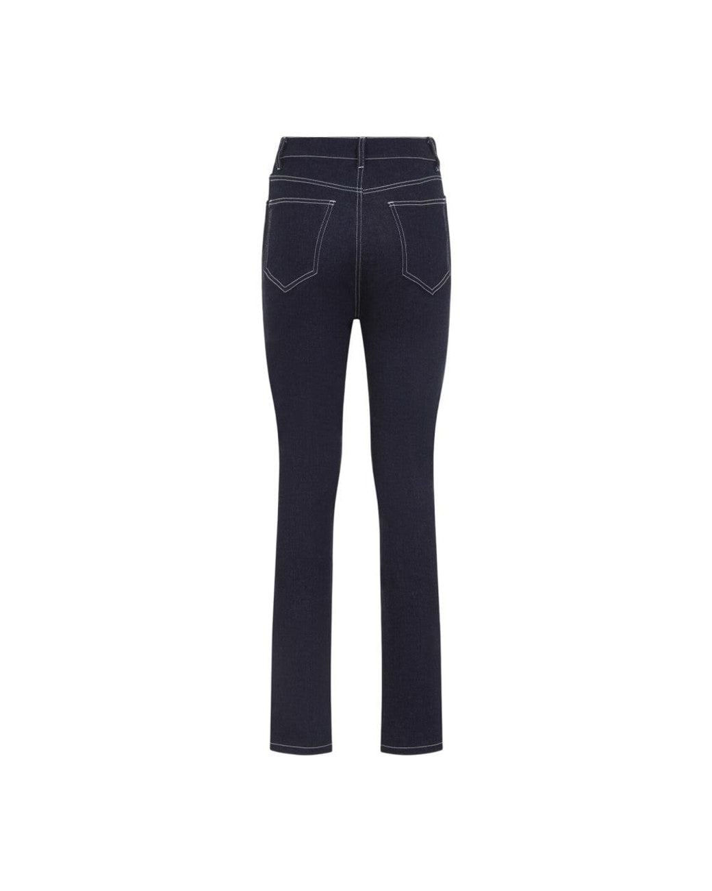 Céline Blue Slim High Rise Jeans