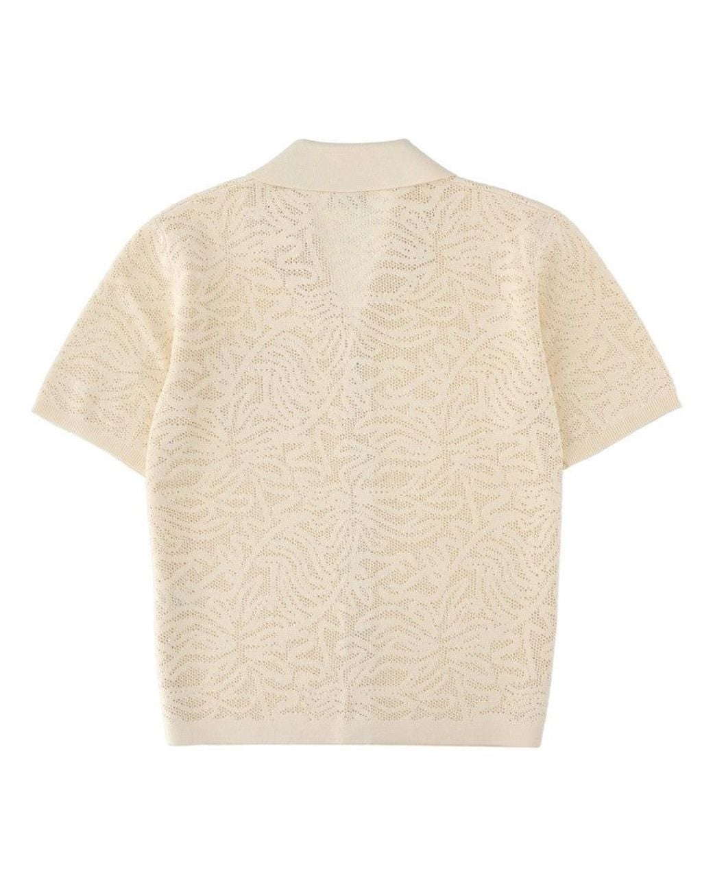 Drole de Monsieur Natural Off Knitted Shirt for men