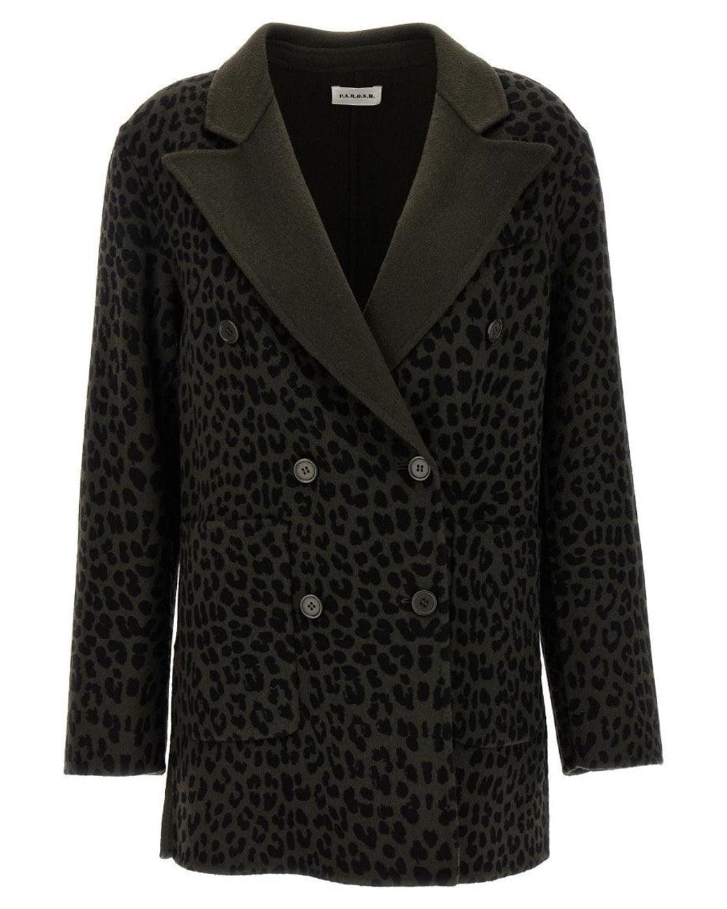 P.A.R.O.S.H. Black P. A.R. O.S. H. Wool Blazer