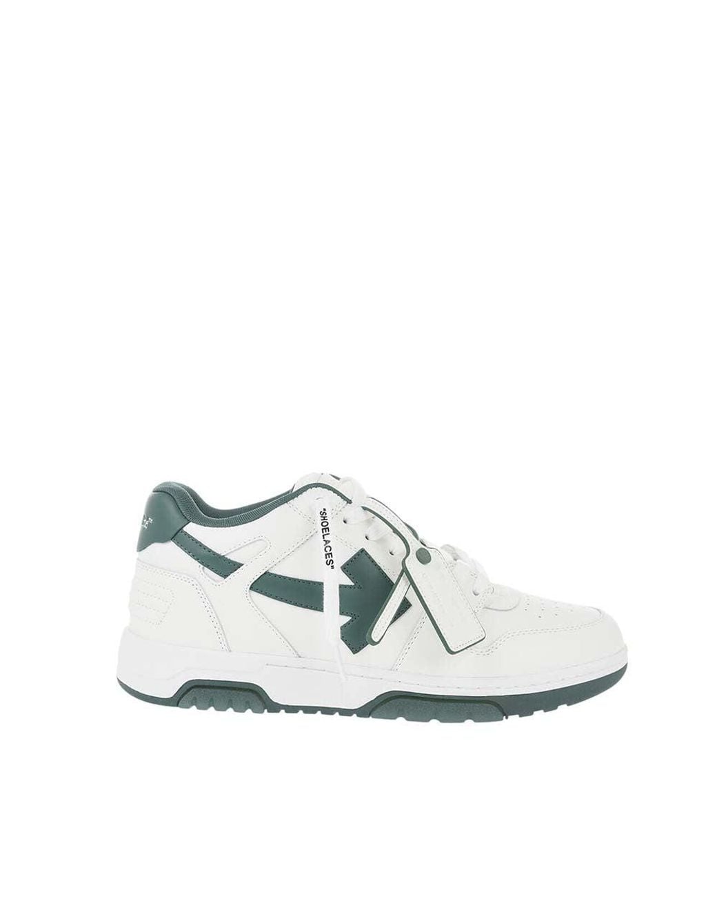 Off-White c/o Virgil Abloh White Color Block Low Sneakers for men