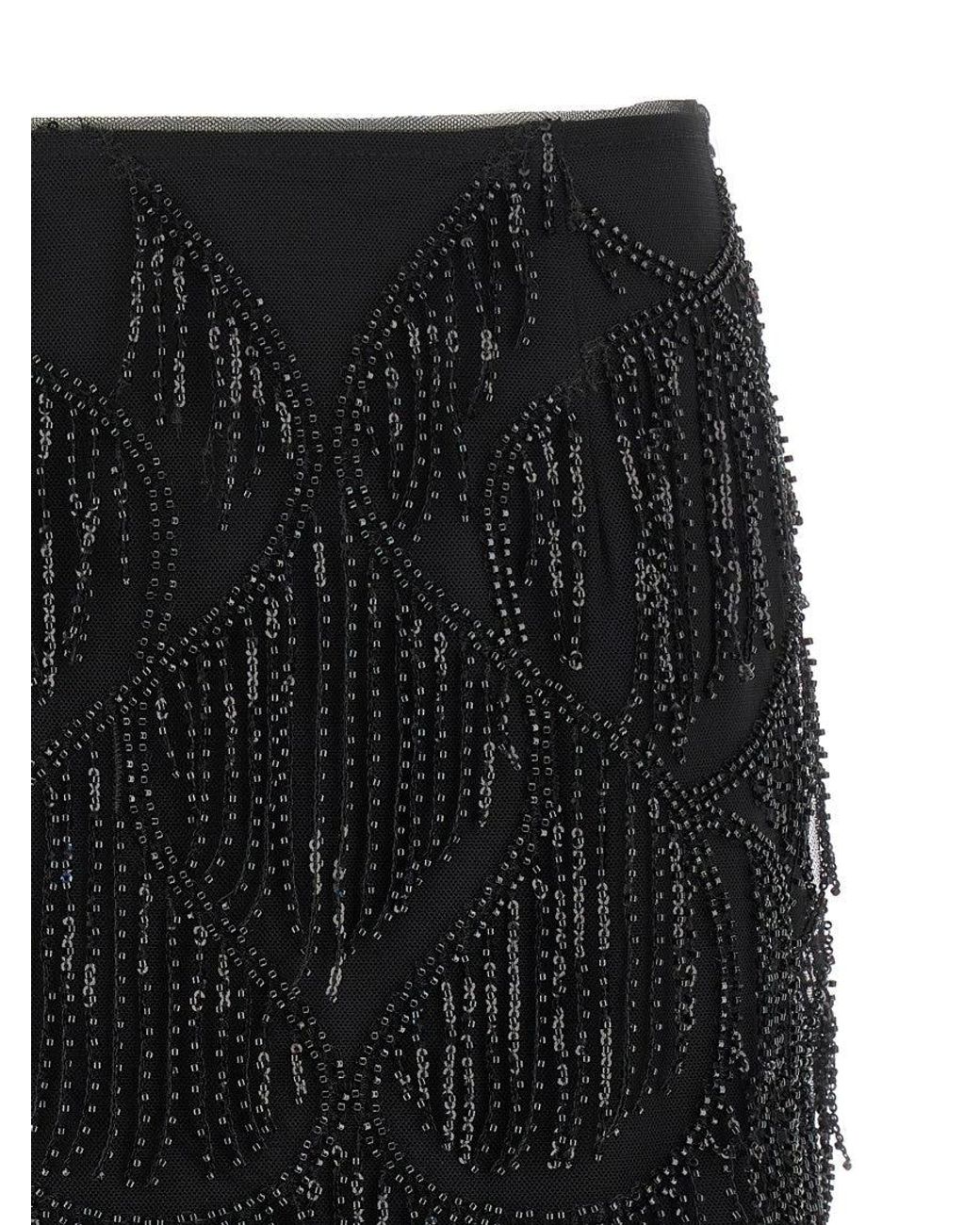 ROTATE BIRGER CHRISTENSEN Black Skirt