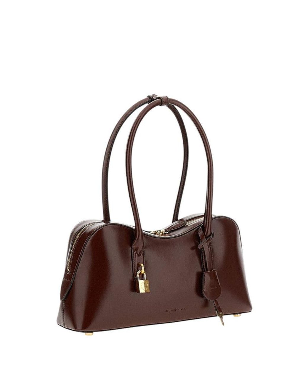 Stella McCartney Brown Dark Ryder Shoulder Bag