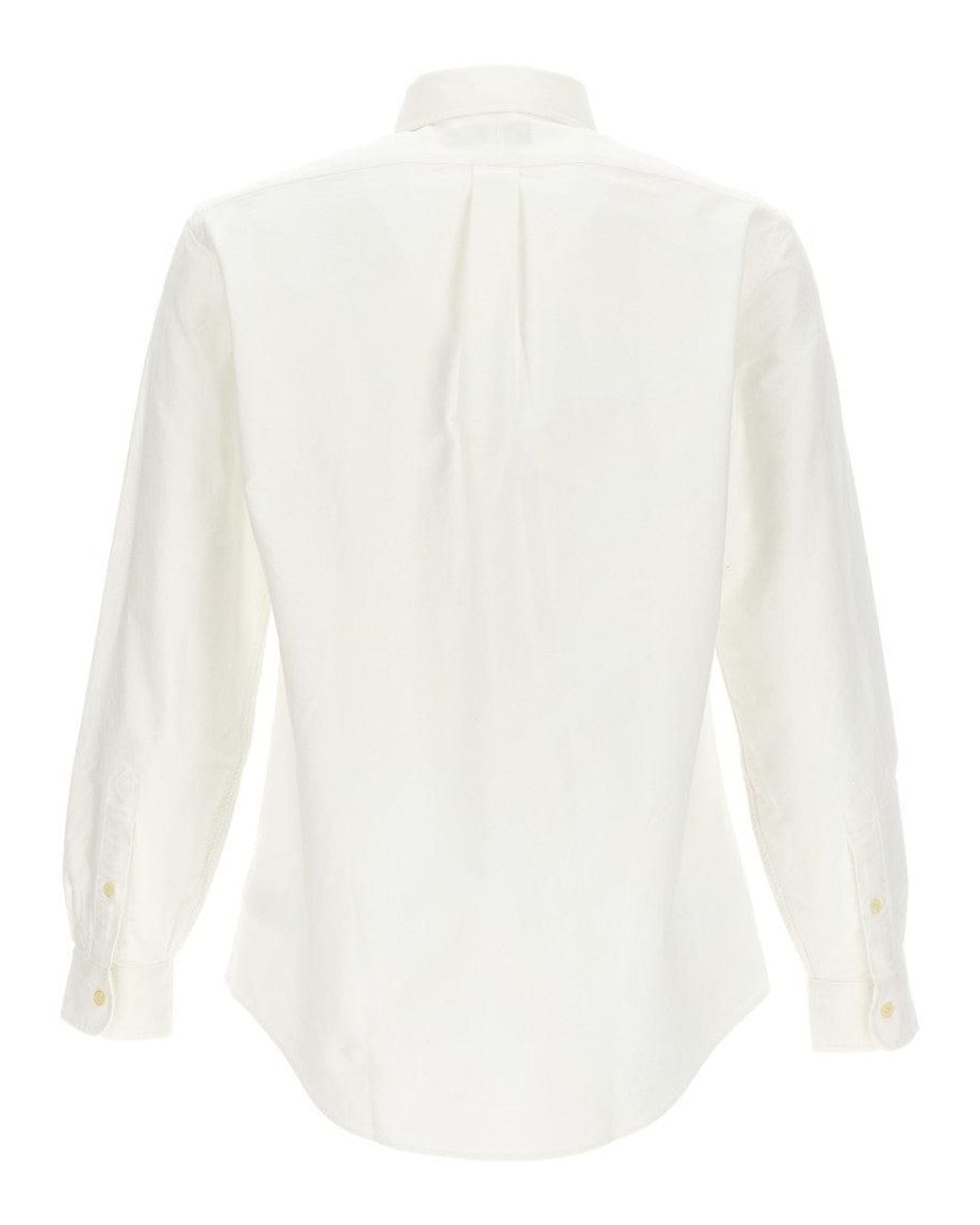 Polo Ralph Lauren White Regular Logo Shirt for men
