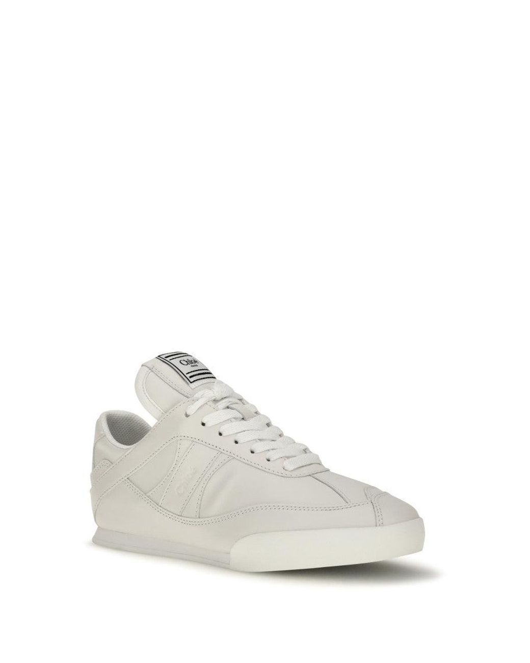 Chloé White Kick Sneakers
