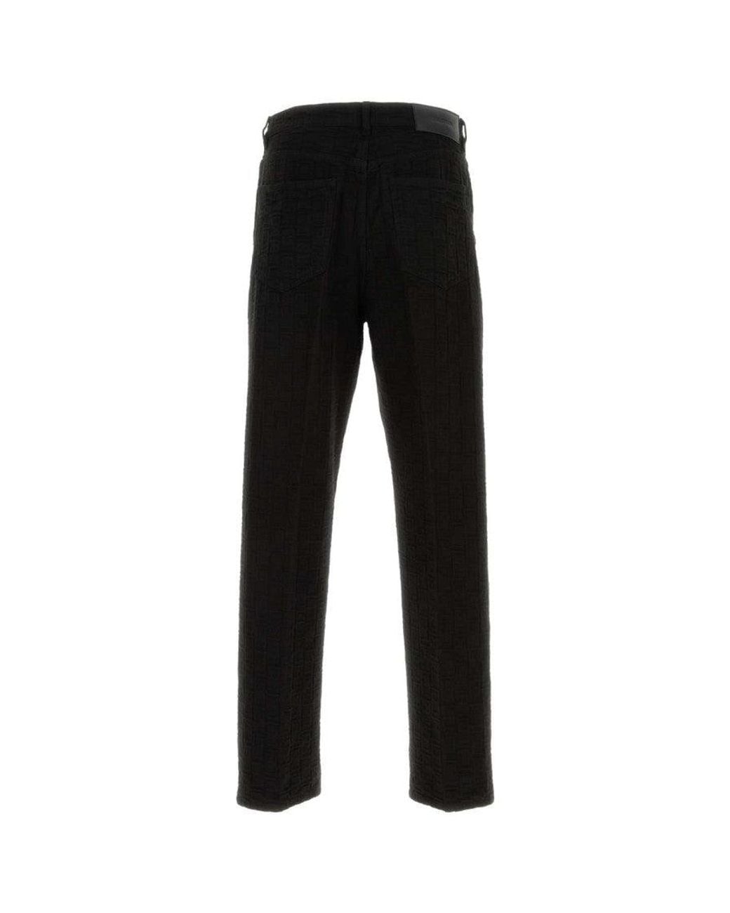 Ferragamo Black Cotton Pant for men