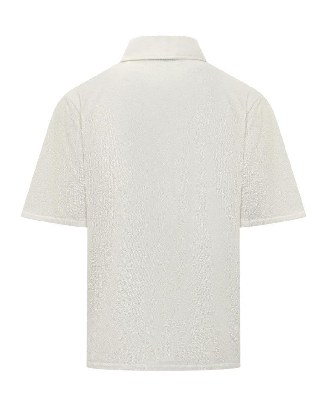 Our Legacy White Regular Solid Shirt for men