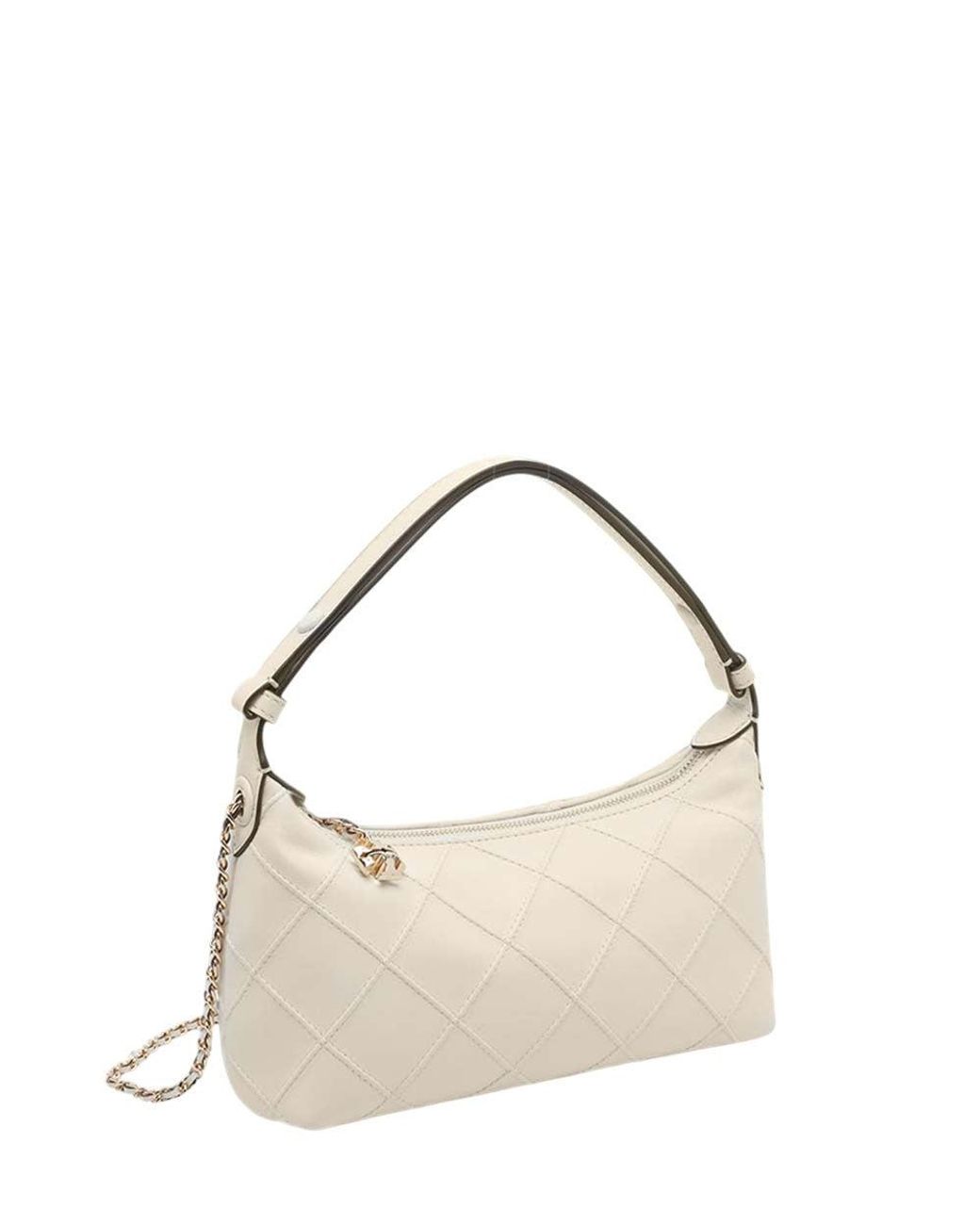 Tory Burch Metallic Off Fleming Mini Shoulder Bag