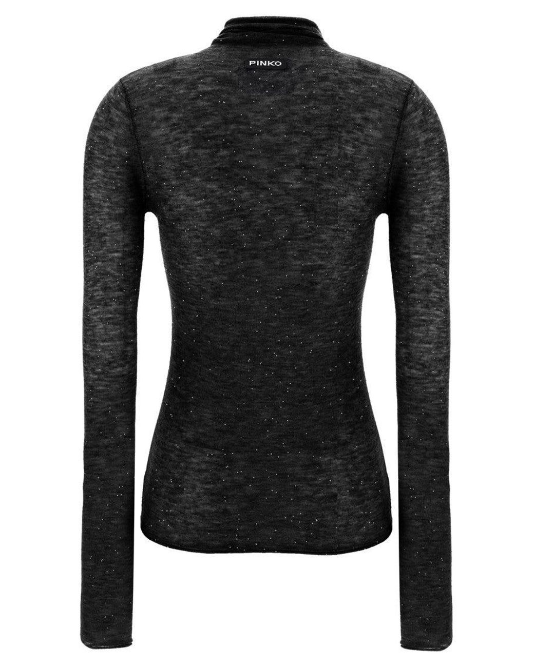 Pinko Black 'Moss' Sweater