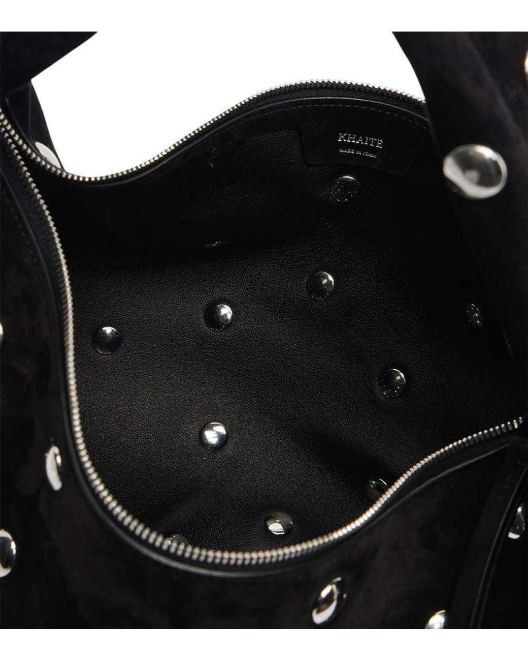 Khaite Black Olivia Medium Hobo