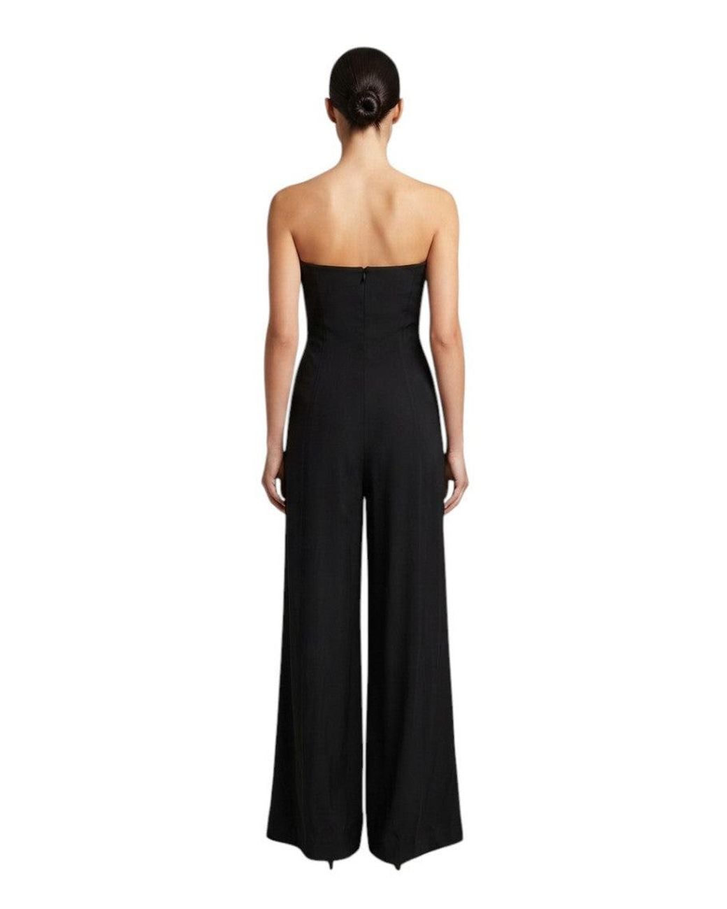 Rabanne Black Strapless Full Length Dress