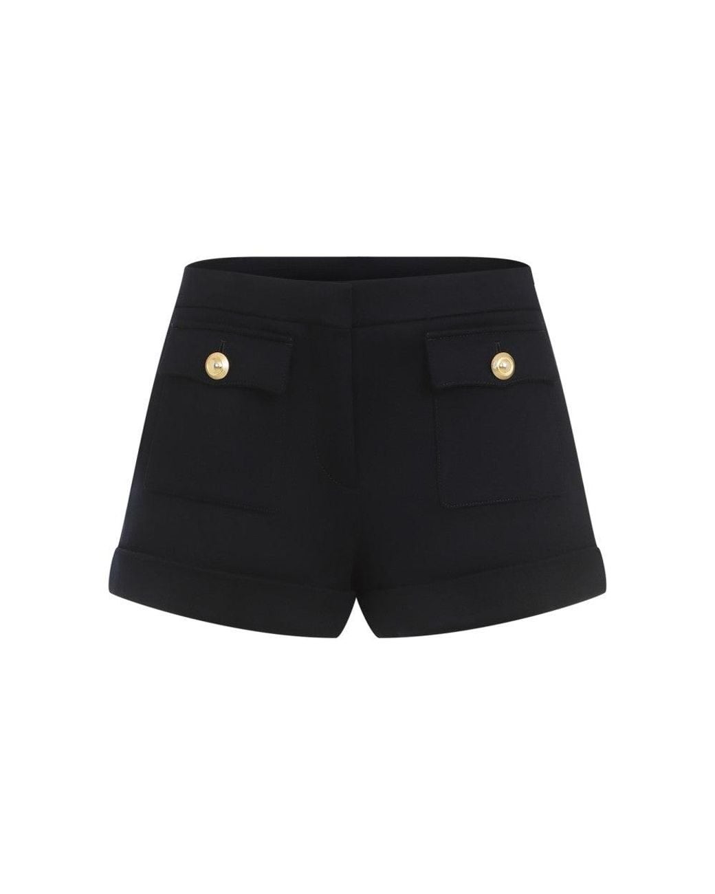 Tom Ford Black Dark Wool Shorts