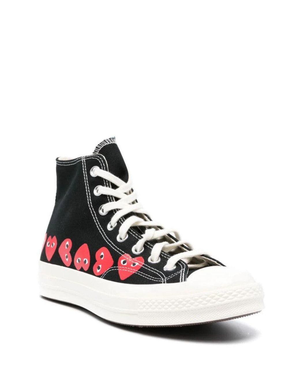 Comme des Garçons Black Chuk Taylor Sneakers for men
