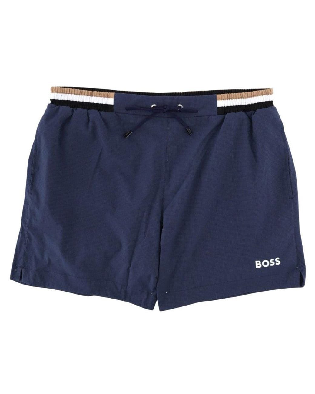 Boss Blue Logo Swimwear for men