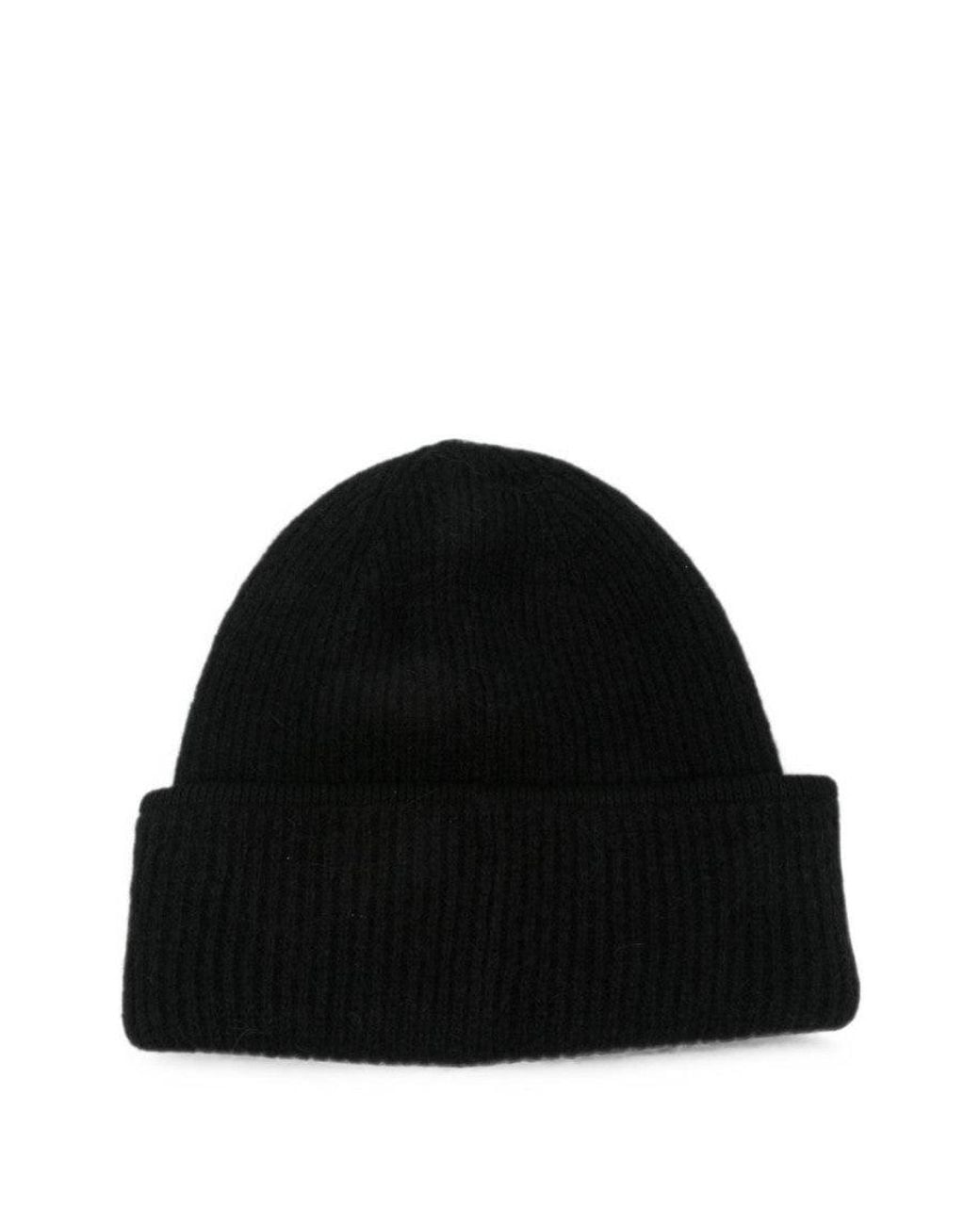 Jacquemus Black Le Bonnet Logo Beanie Cap