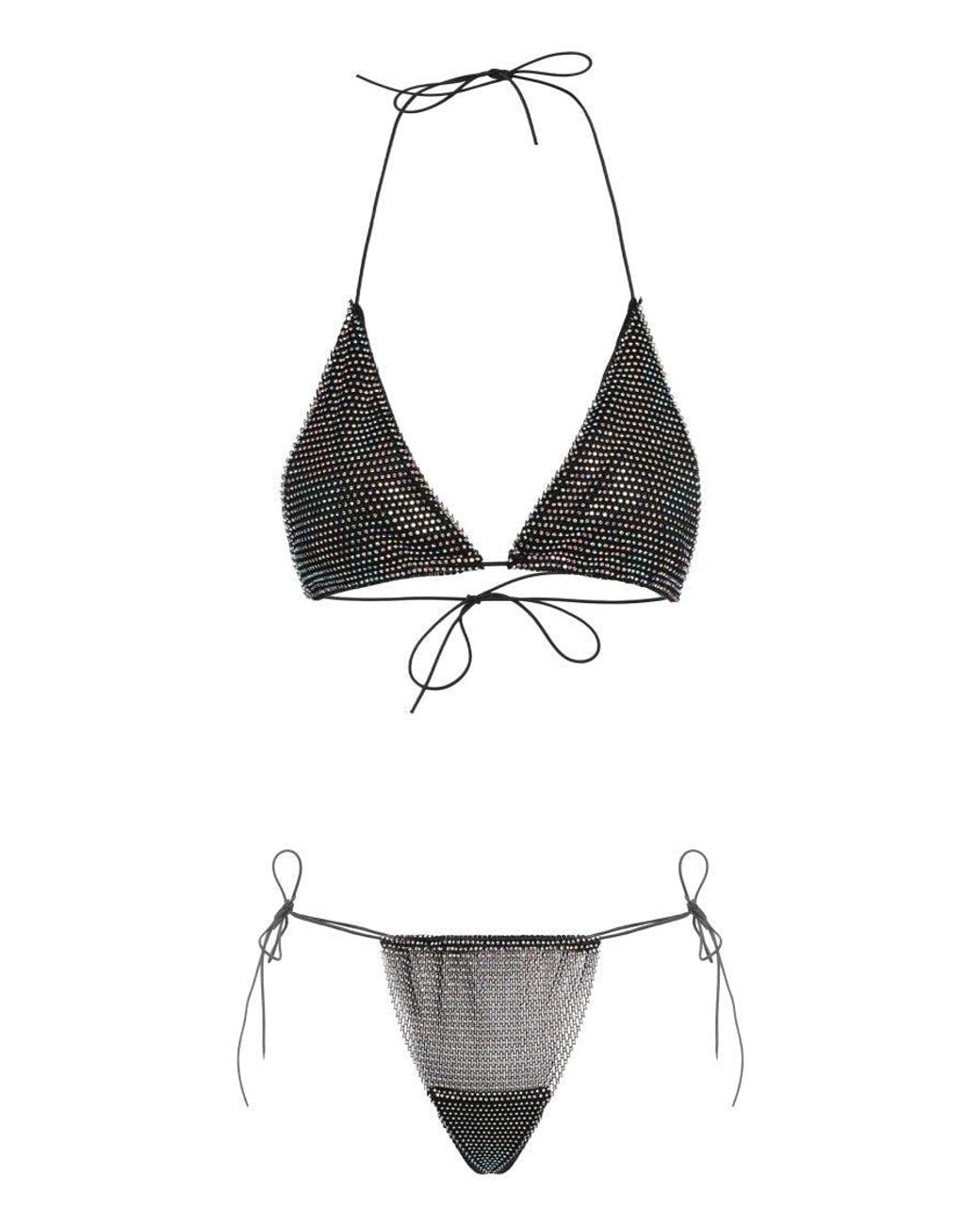 Santa Brands White Embellished Swimwear