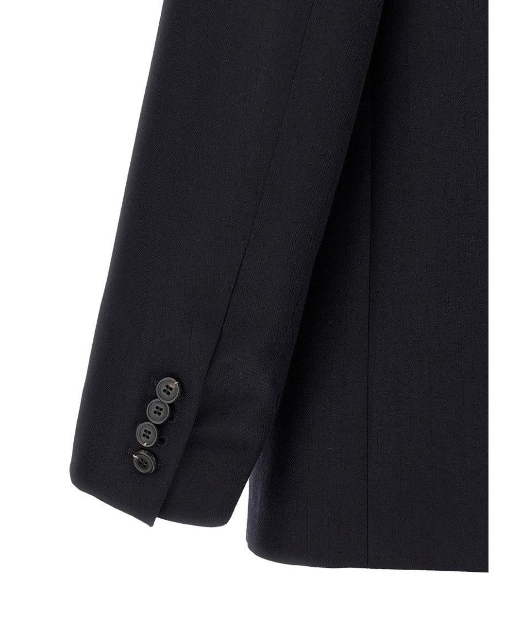 Dries Van Noten Blue Buforden Blazer for men