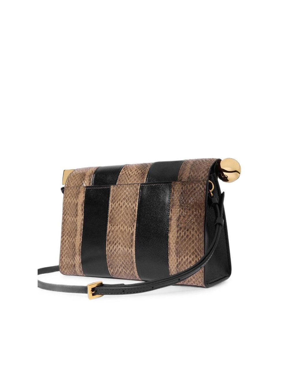Jacquemus Black The Rond Carre Clutch