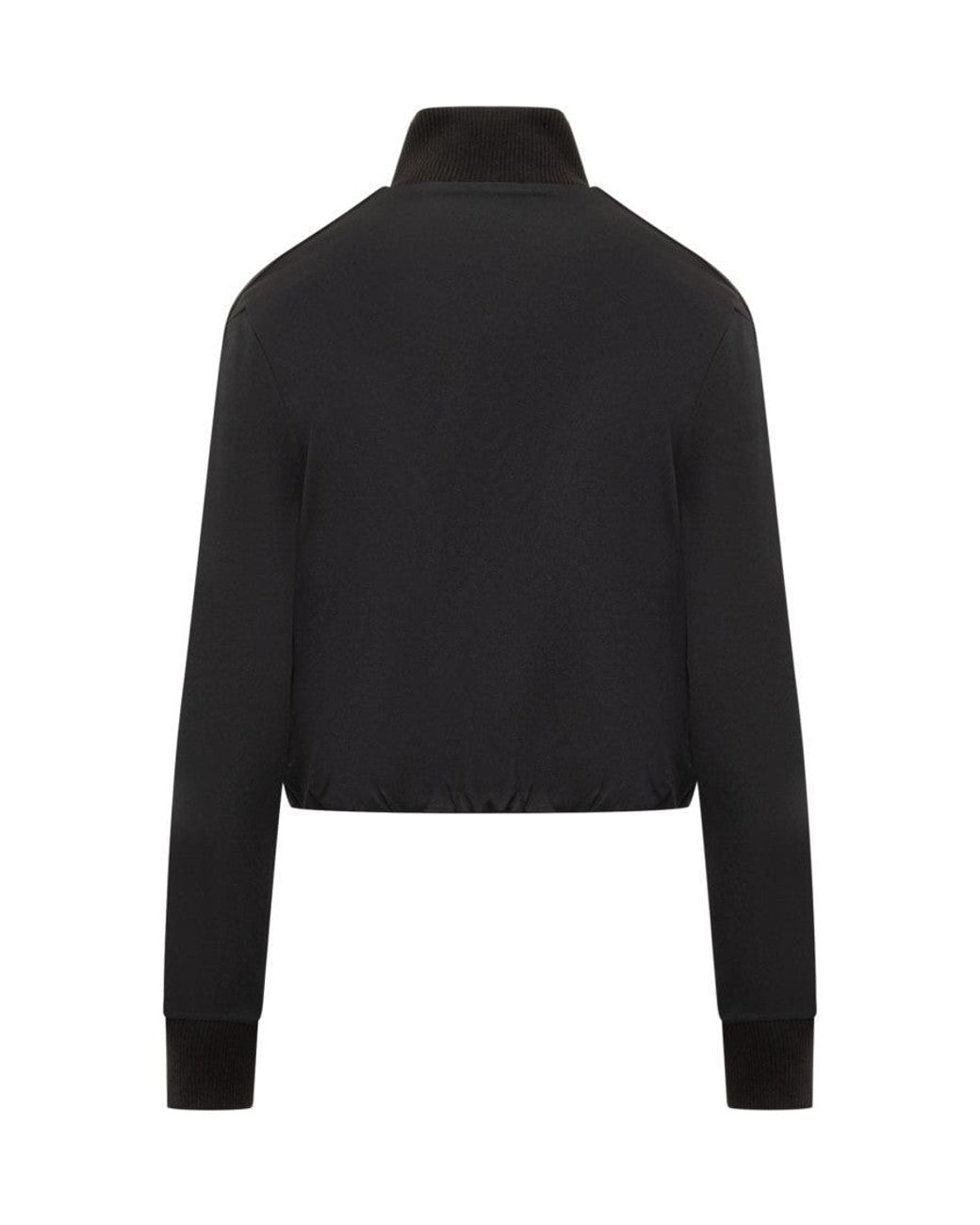 Off-White c/o Virgil Abloh Black Stripes Mock Collar Sweater