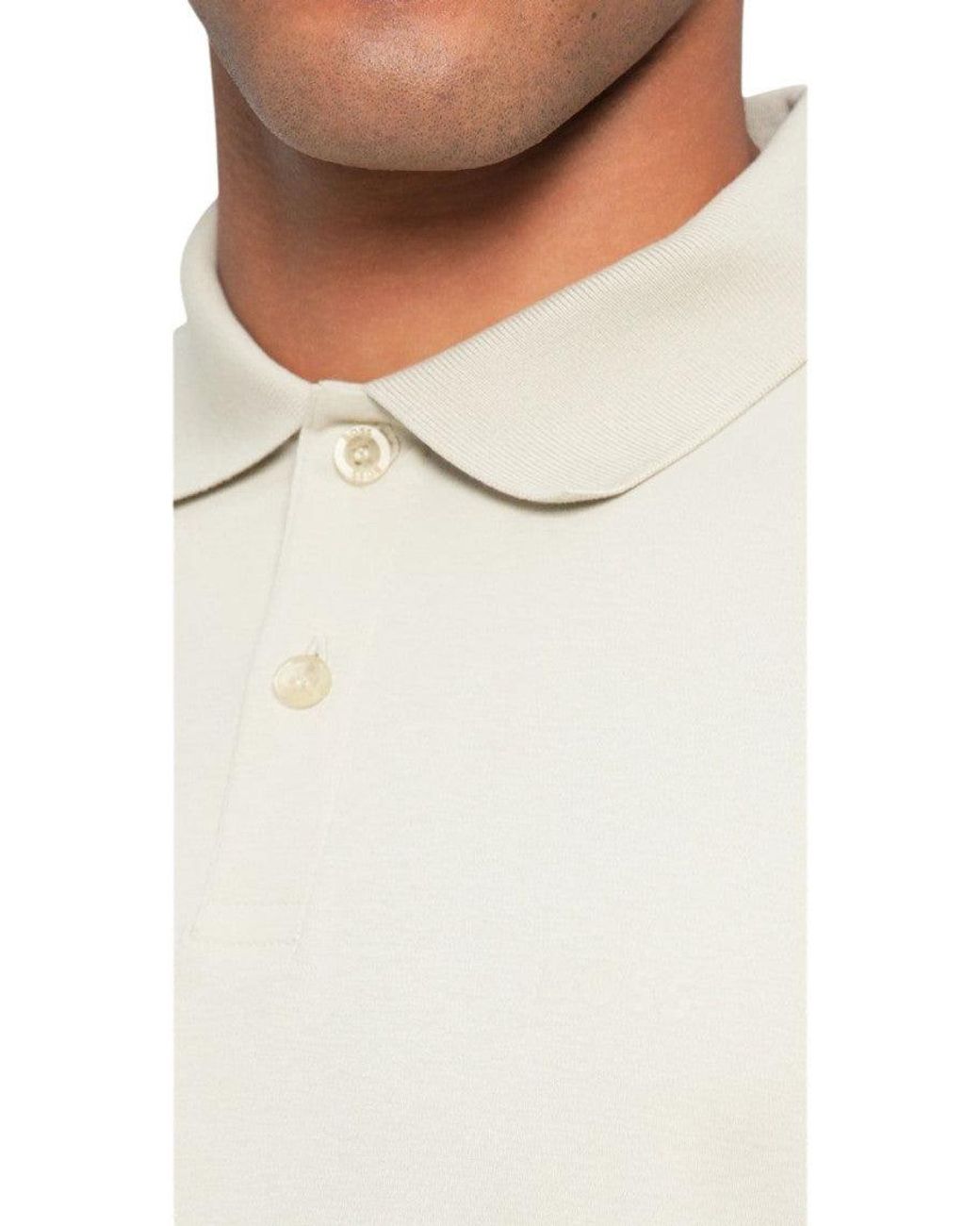 Boss Natural Off- Cotton Polo for men