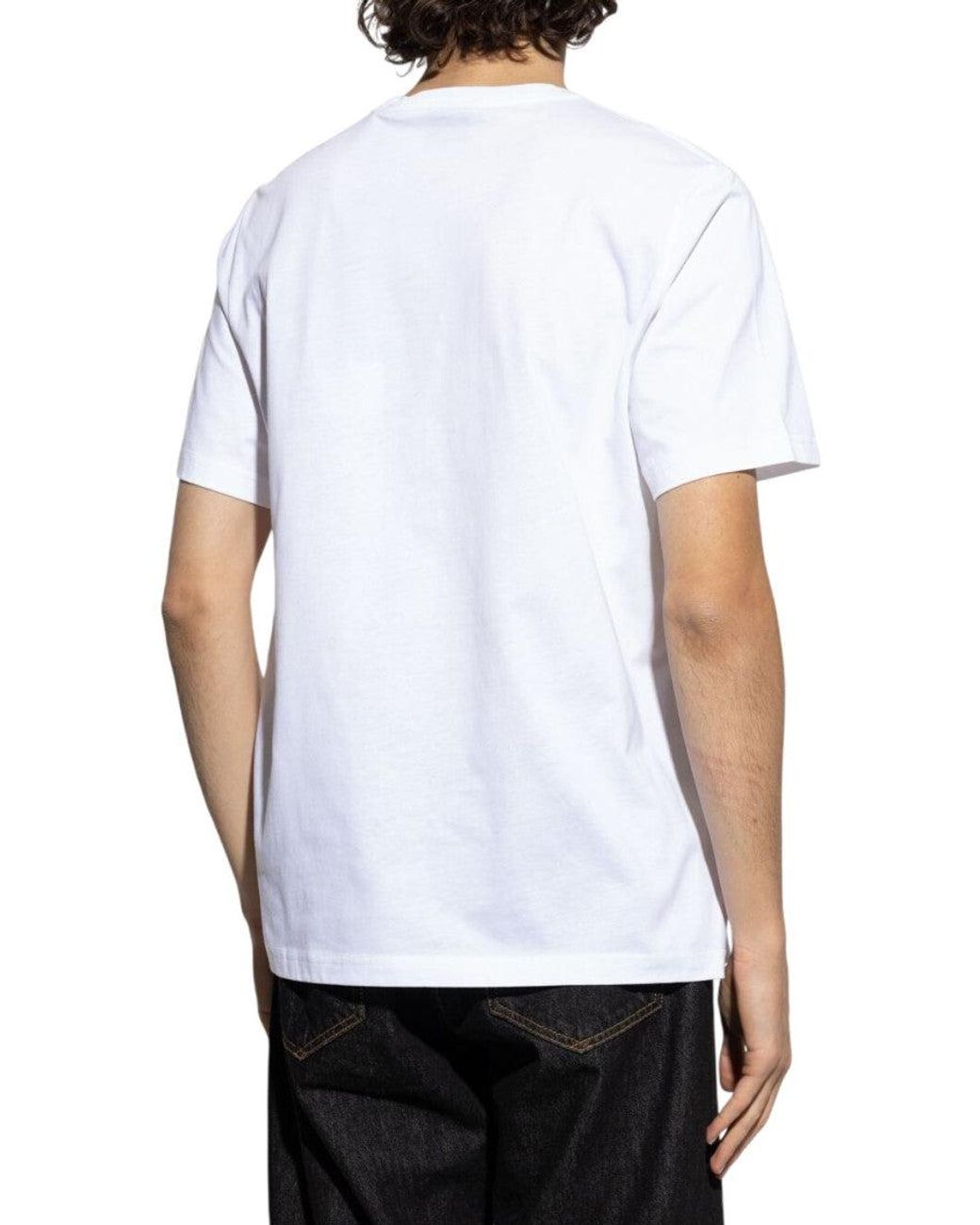 Paul Smith White Crew Neck T-Shirt for men