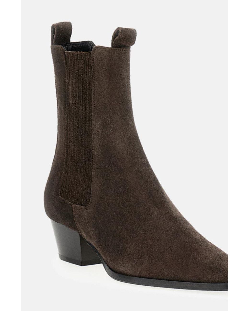 Aeyde Brown Ankle Boots