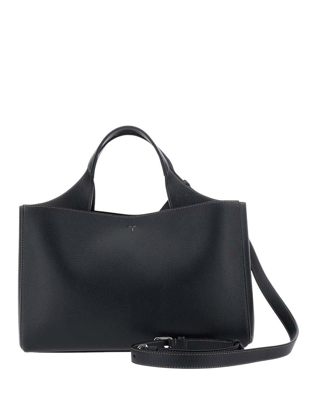 Tod's Black T Timeless Small Tote