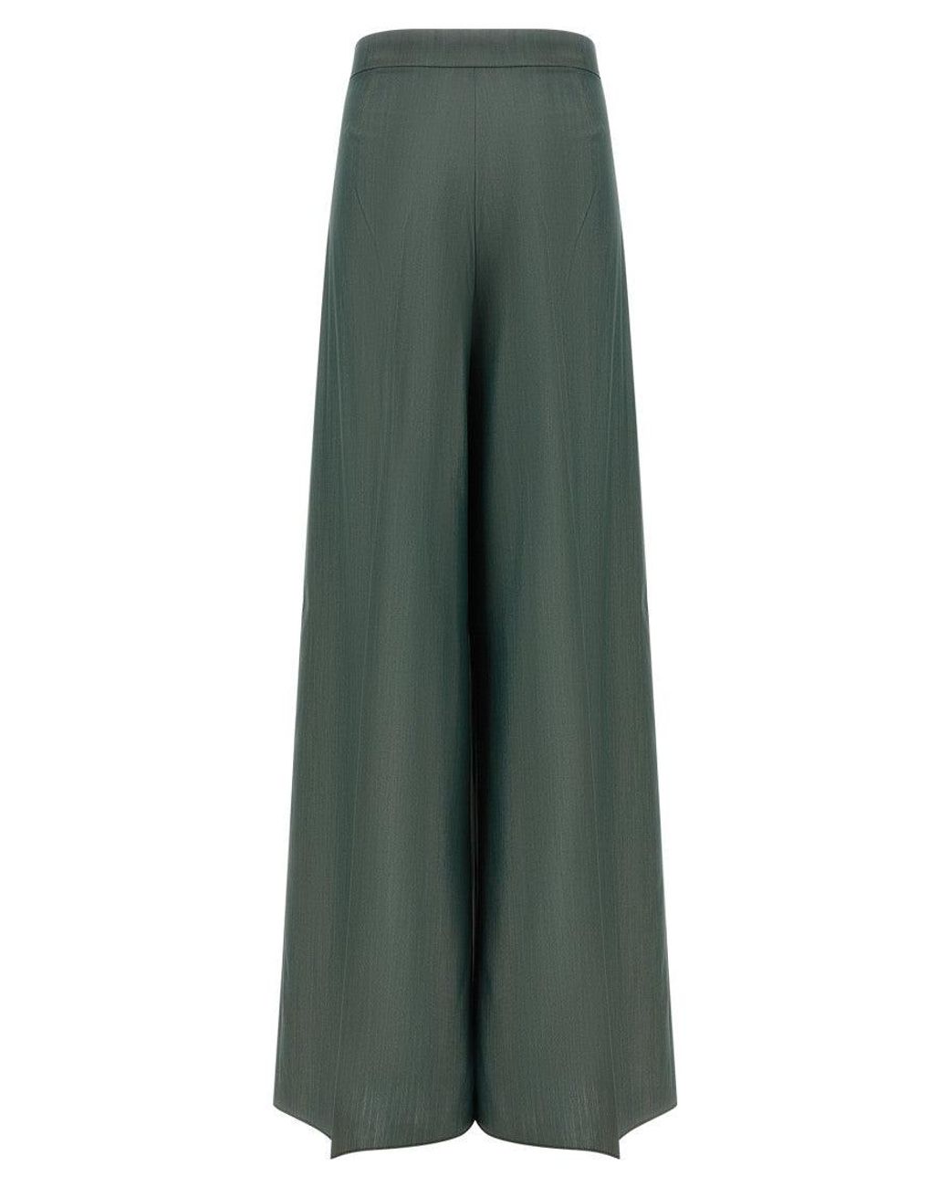 Max Mara Green Mxgiallo Trousers