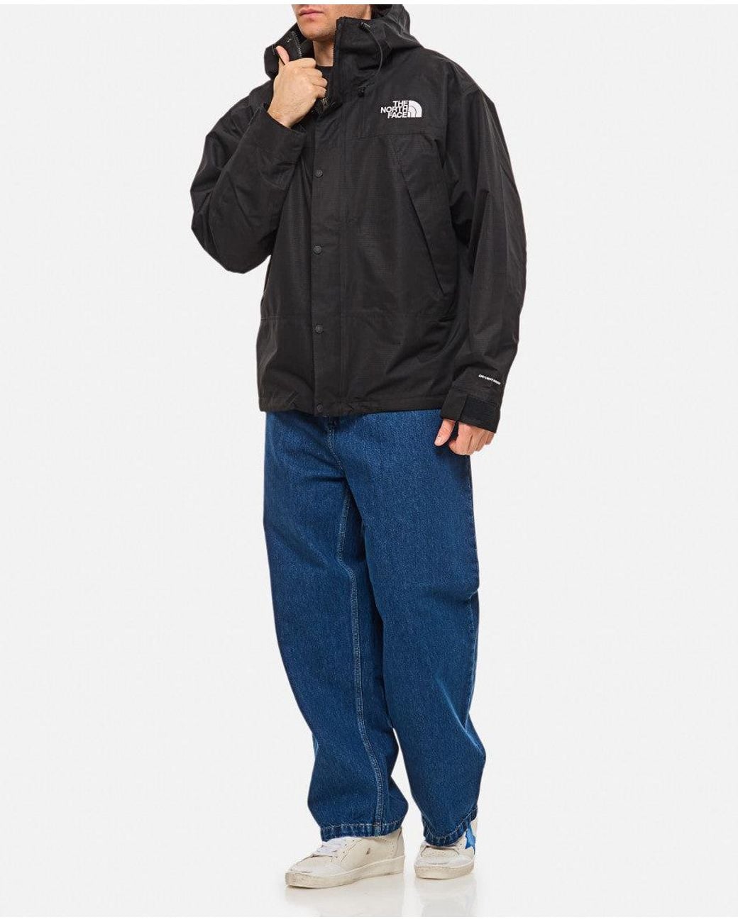 The North Face Black Sport Jacket With Hood for men