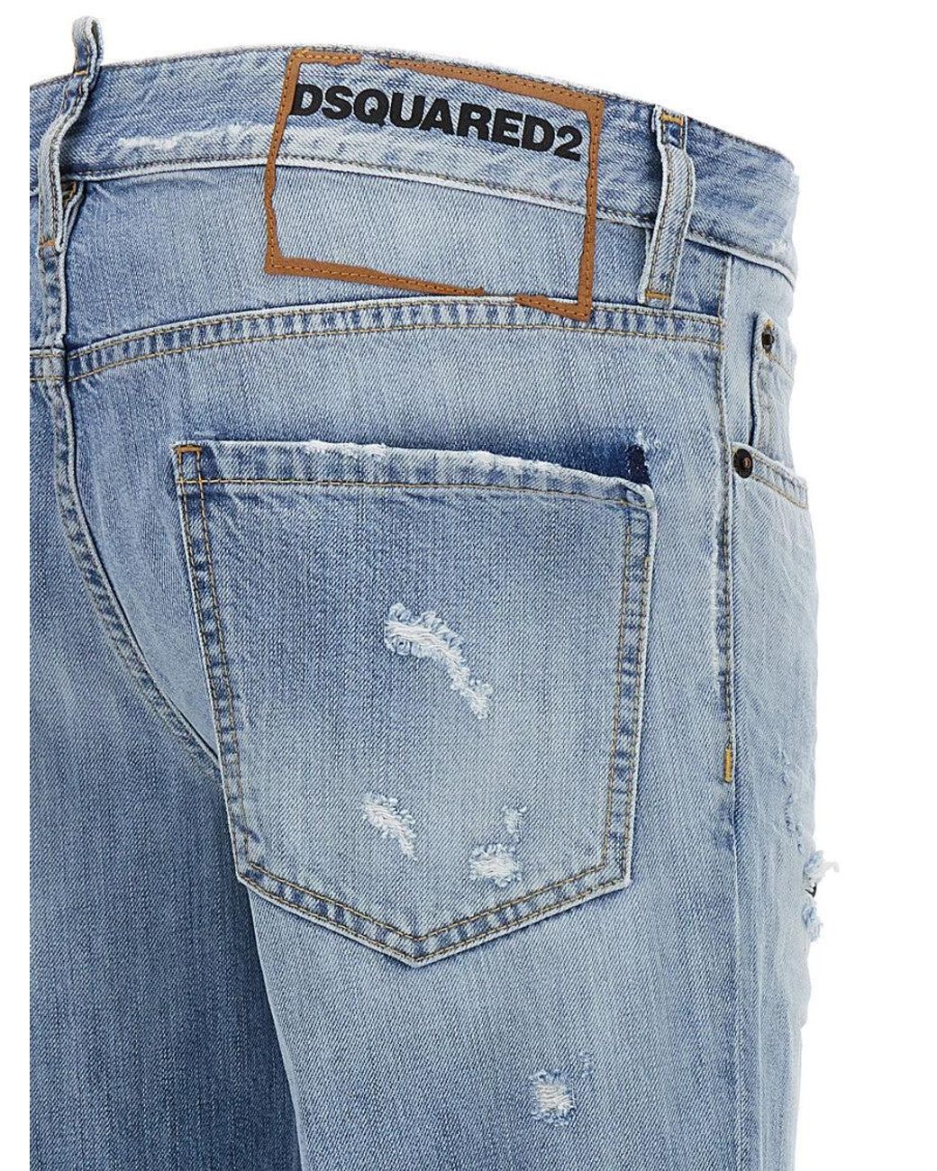 DSquared² Blue Light Slim Jeans for men