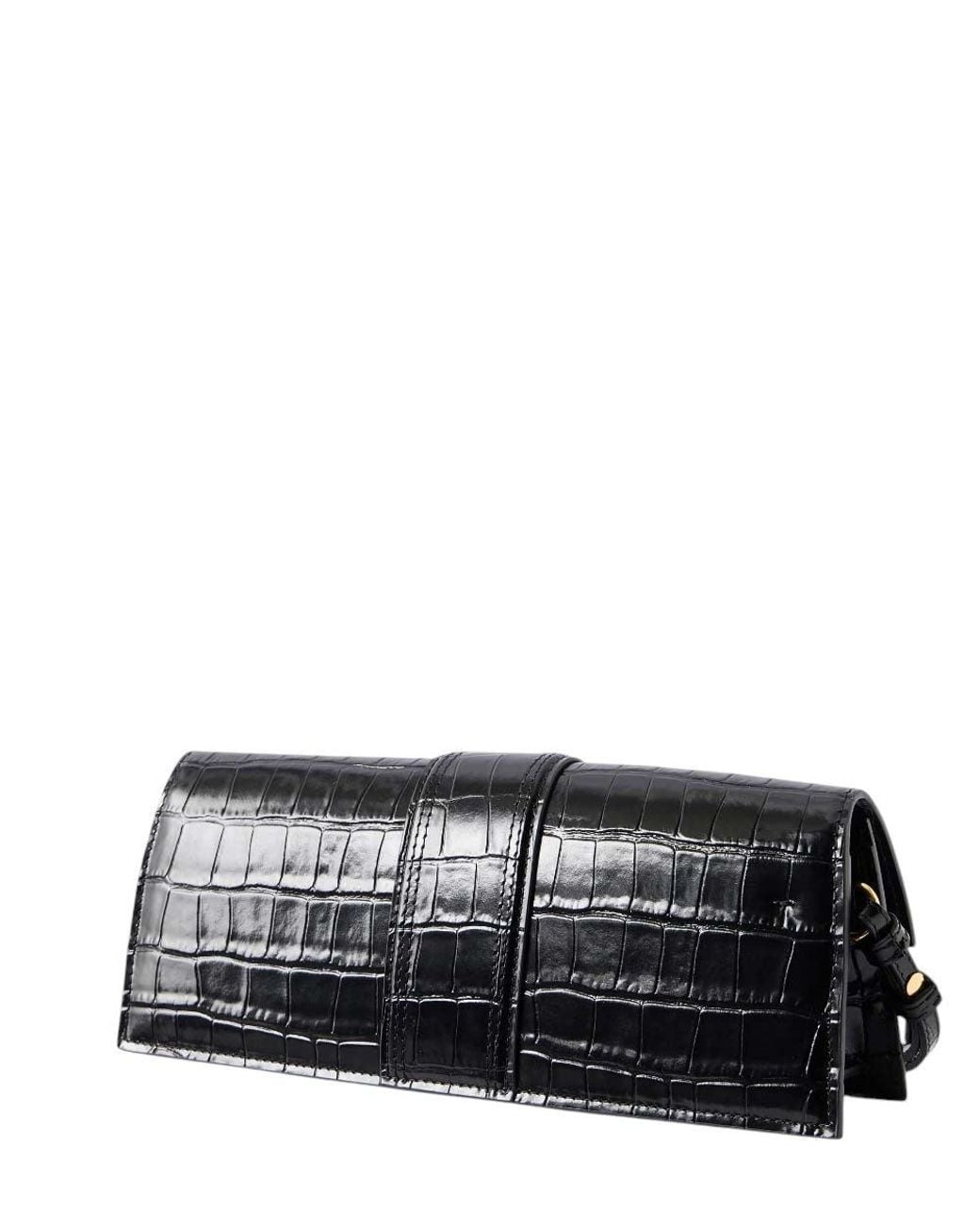 Jacquemus Black La Bambino Large Clutch