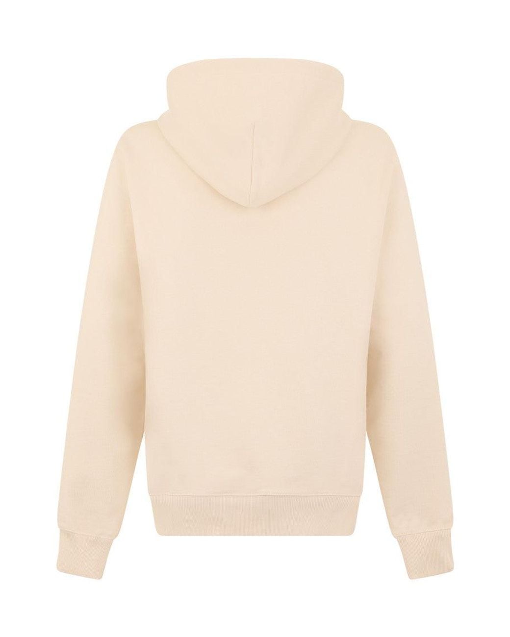 Drole de Monsieur White Off Regular Hoodie for men