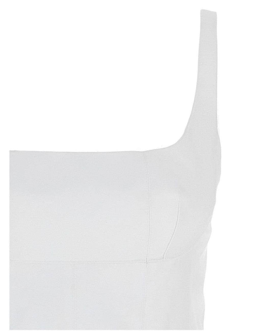 Giovanni bedin White Pleated Dress