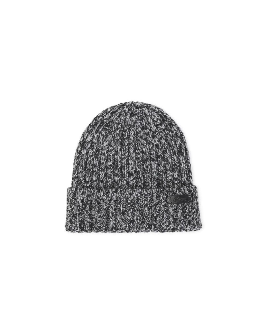 Brioni Gray Wool Hat for men