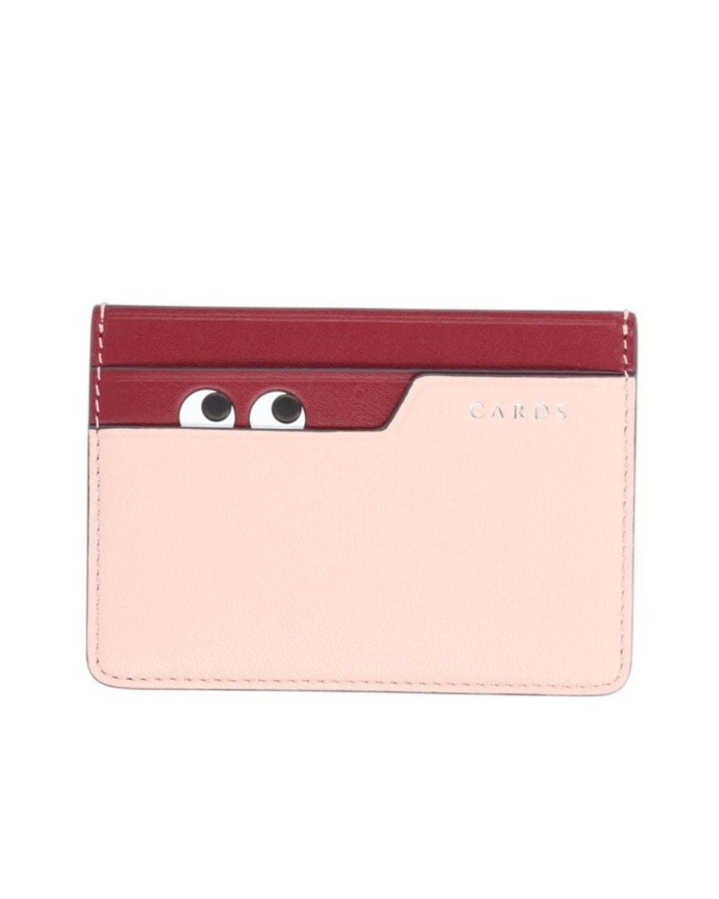 Anya Hindmarch Pink Logo Wallet