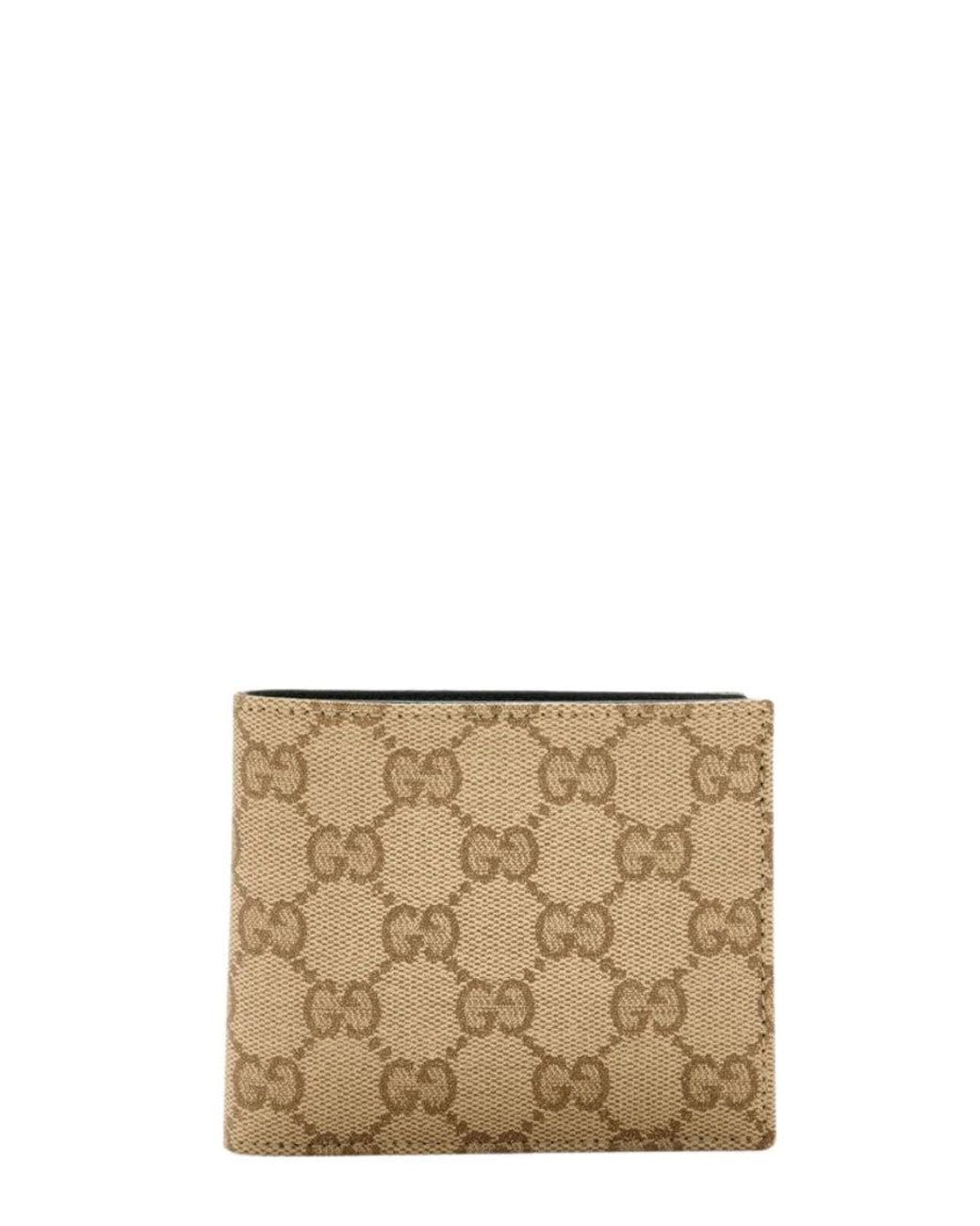 Gucci Natural Gg Logo Wallet for men
