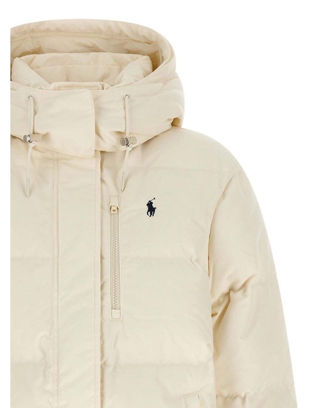Polo Ralph Lauren Natural Quilted Hood Jacket