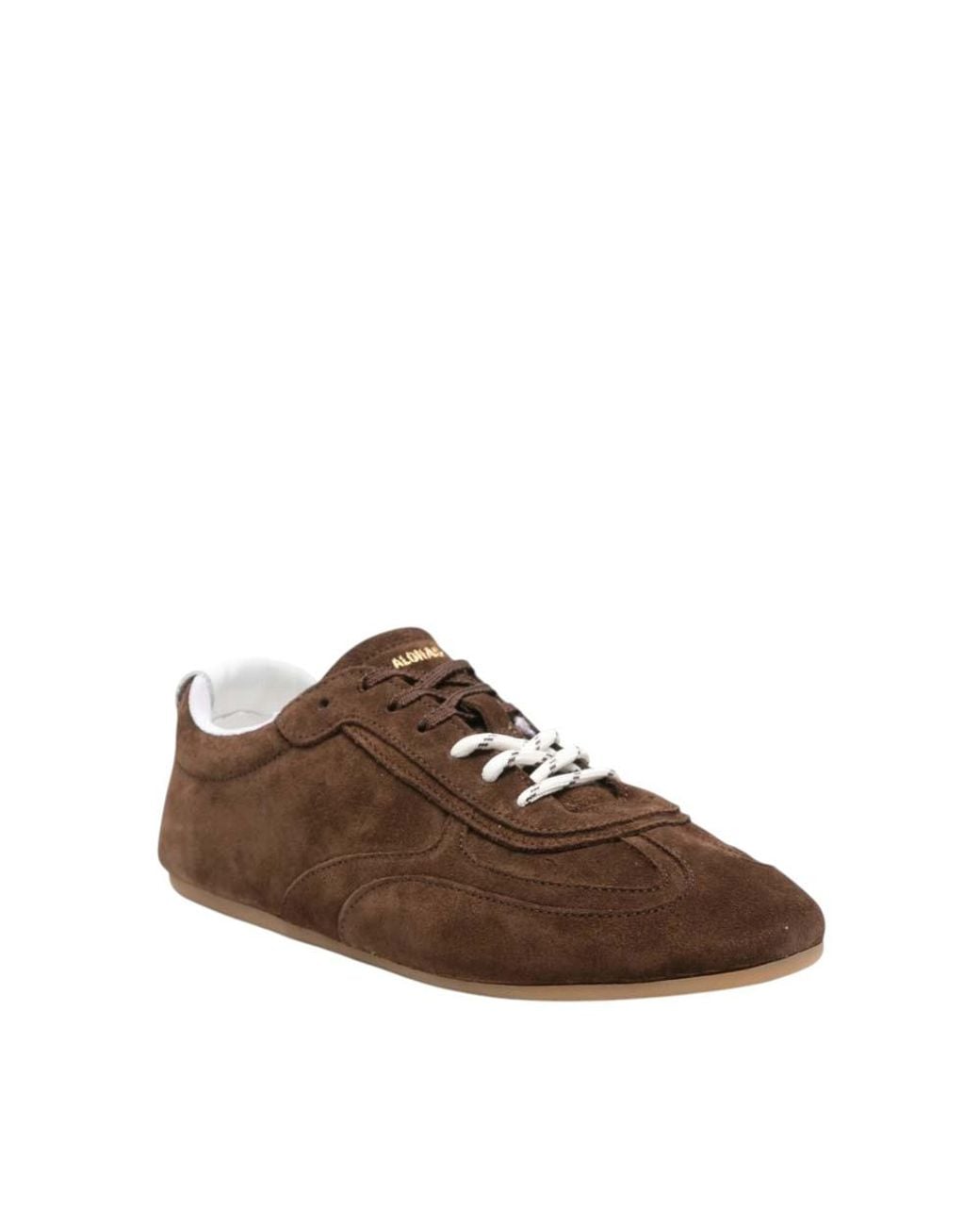 Alohas Brown Logo Sneakers