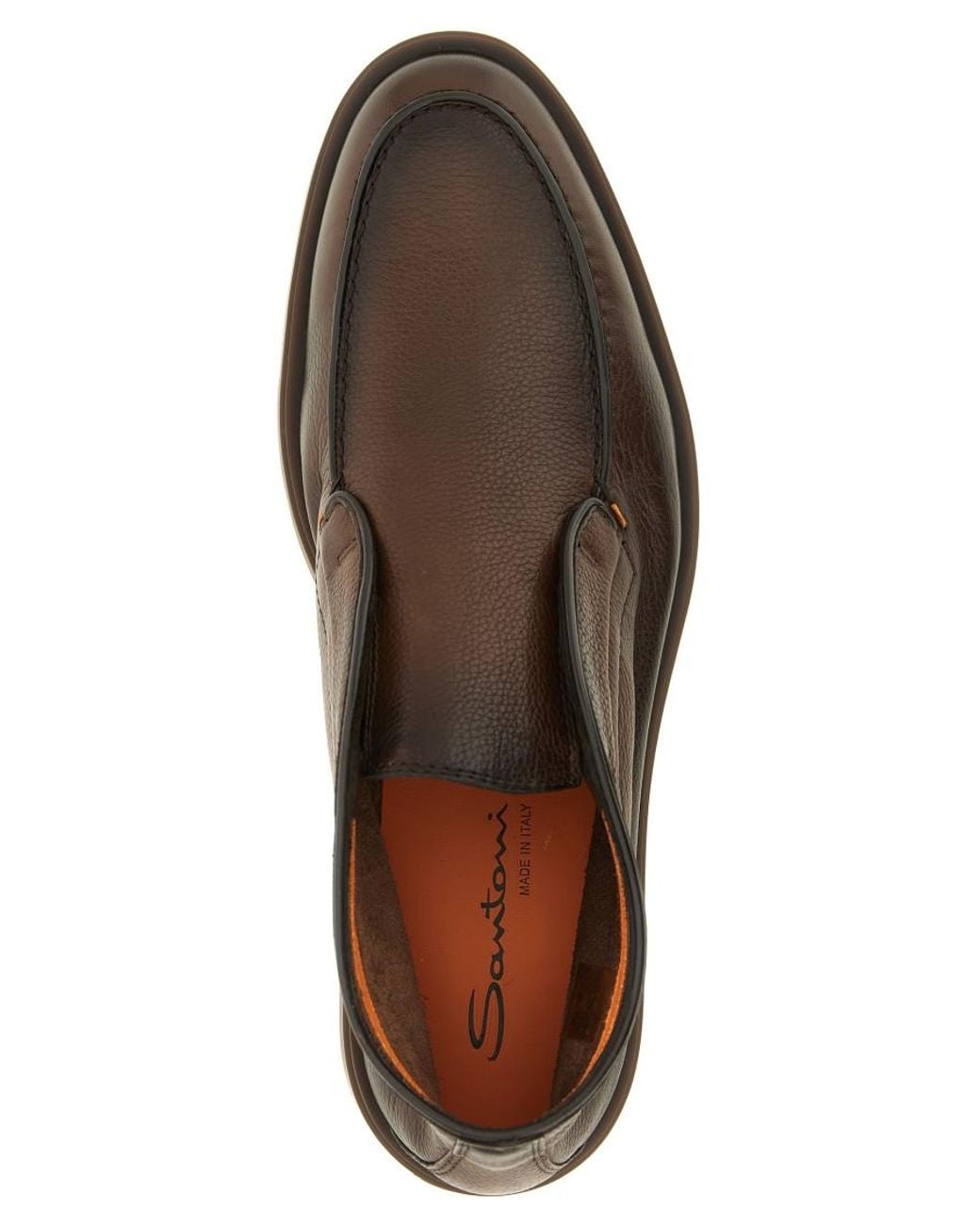 Santoni Brown Digits Boots for men