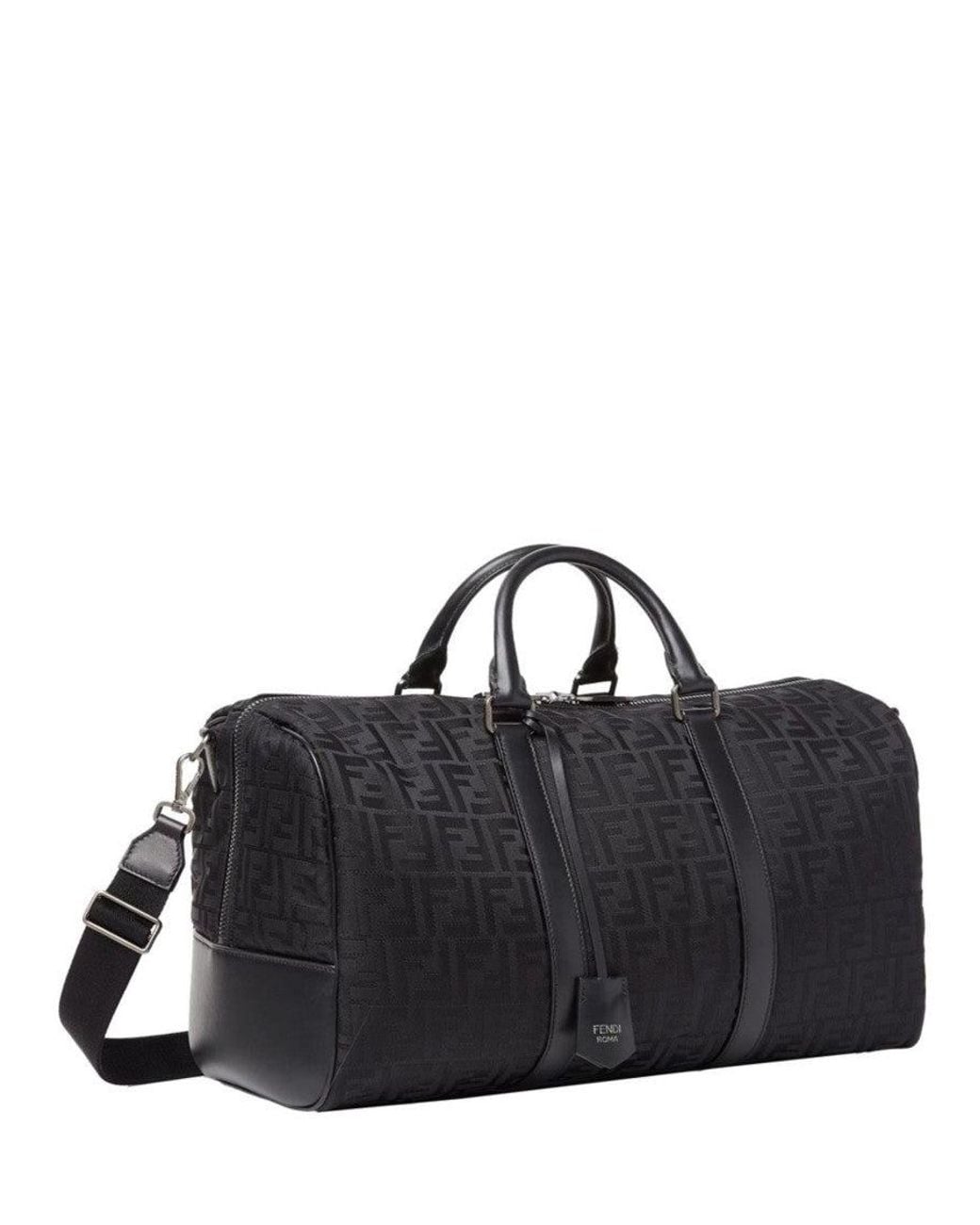 Fendi Black Ff Duffel Bag for men