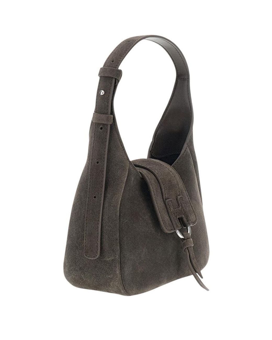Hogan Black Dark Trend Mini Hobo