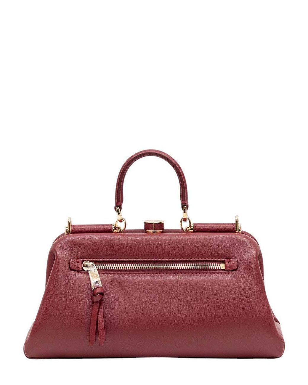 Dolce & Gabbana Purple Grandma Medium Satchel