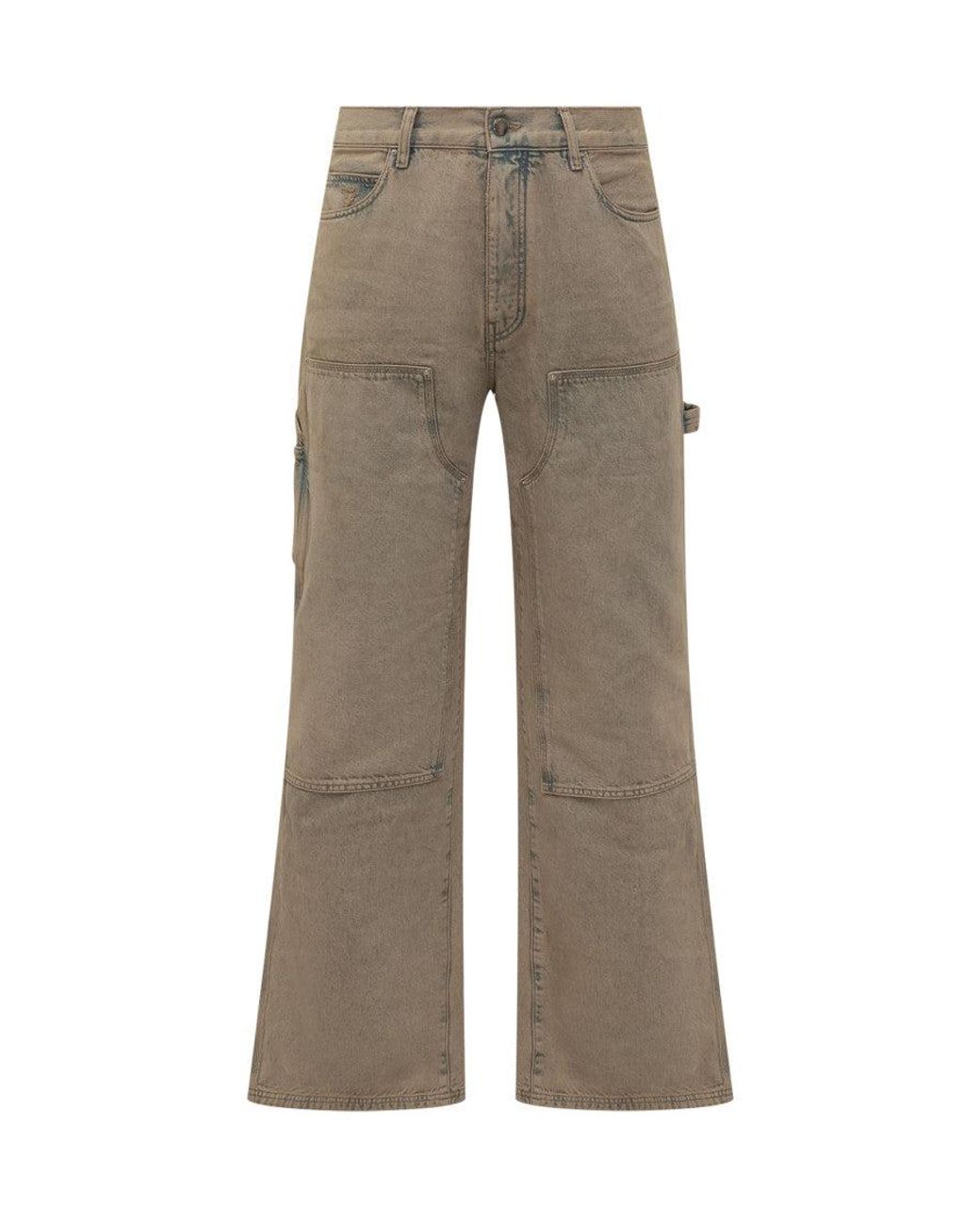 Amiri Gray Regular Mid Rise Jeans for men