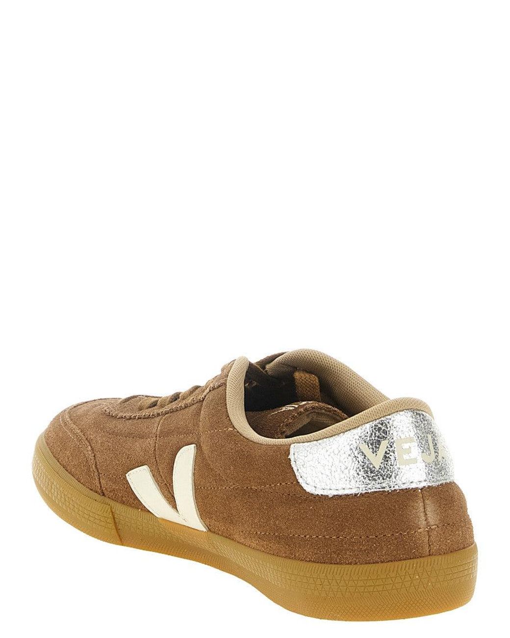 Veja Brown Logo Panenka Sneakers
