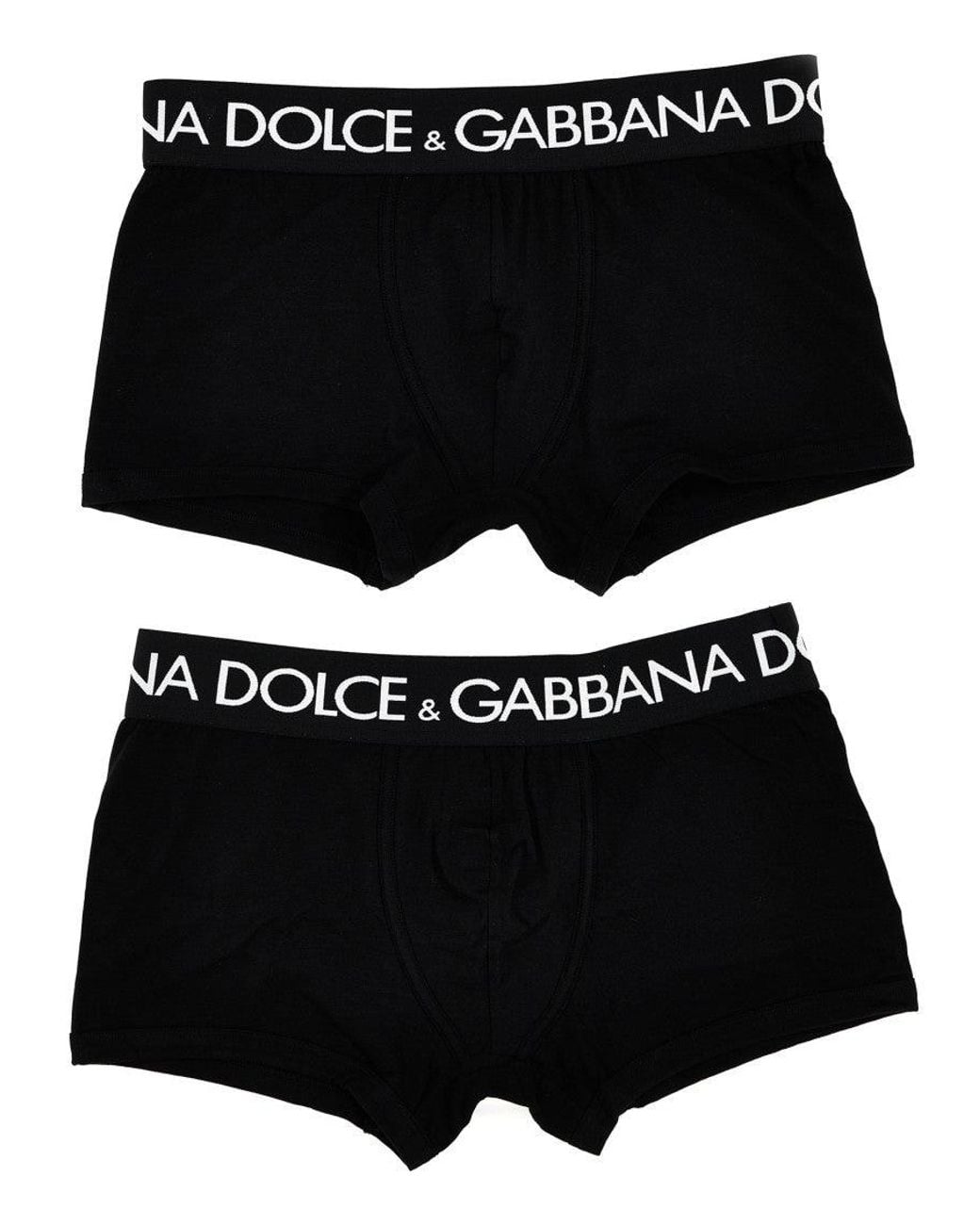 Dolce & Gabbana Black 2-Pack Logo Boxer for men