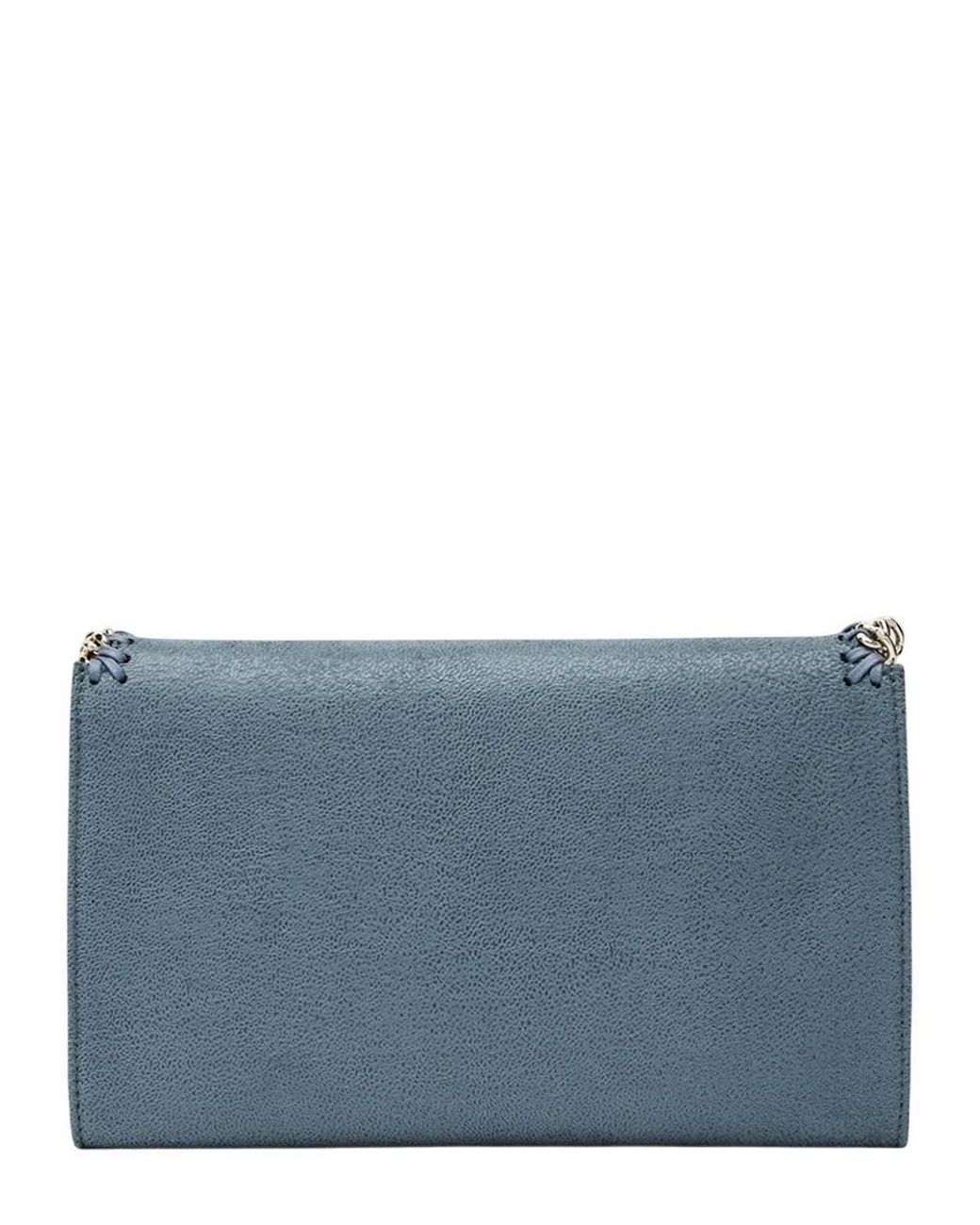 Stella McCartney Blue Falabella Small Crossbody Bag