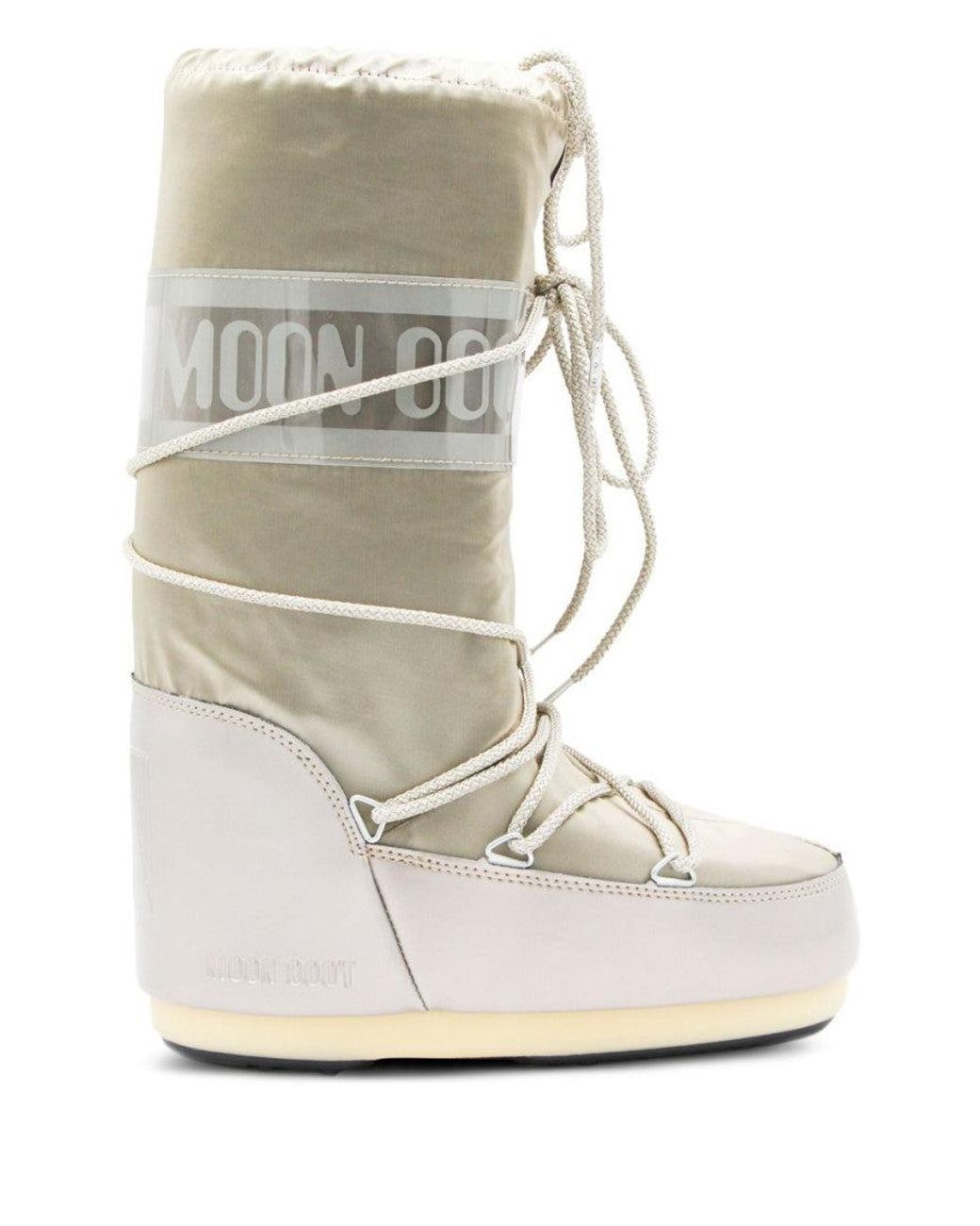 Moon Boot White Icon High Glance Snow Boots