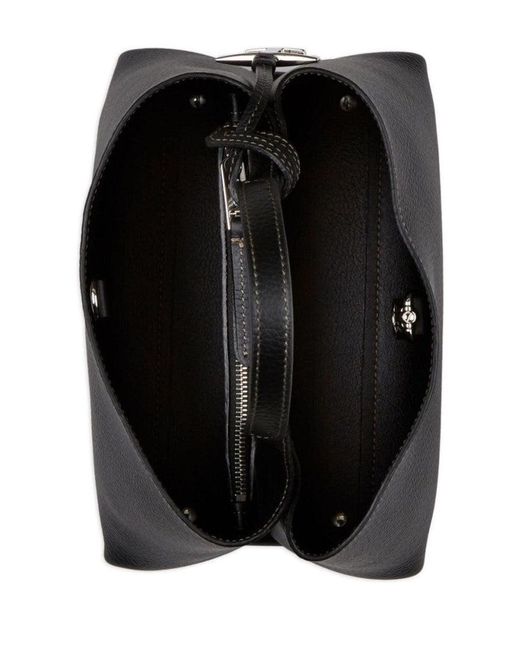 Tod's Black T Timeless Micro Leather Handbag
