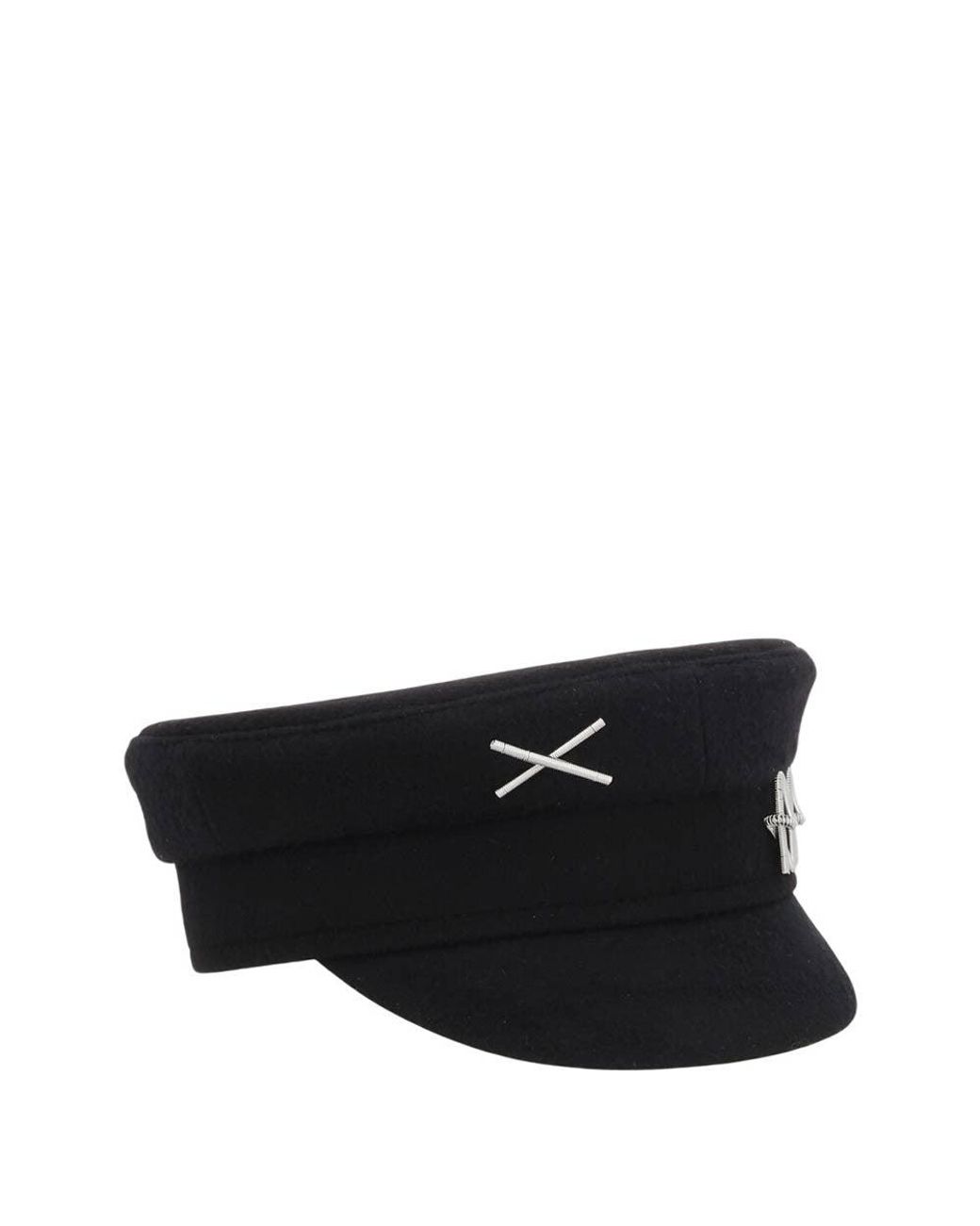 Ruslan Baginskiy Black Logo Bakerboy Hat